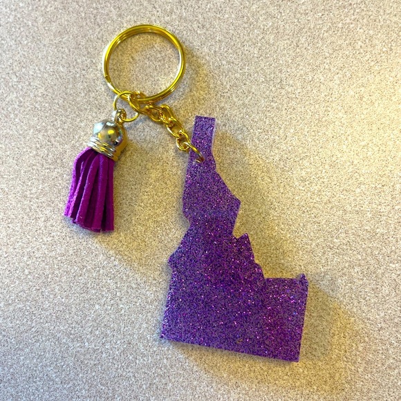 Hand Crafted Other - Handmade U.S. State Keychain - Idaho